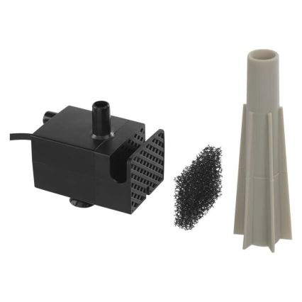 Fontaine à eau pour animaux 2,6 l/5V gris