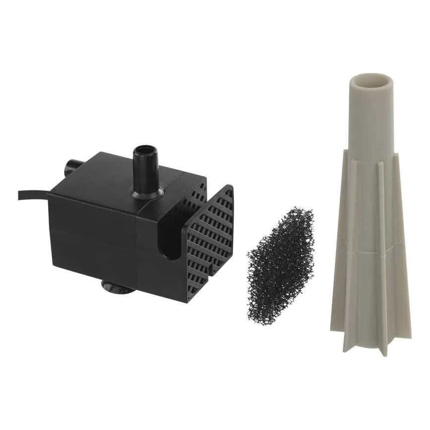 Fontaine à eau pour animaux 2,6 l/5V gris