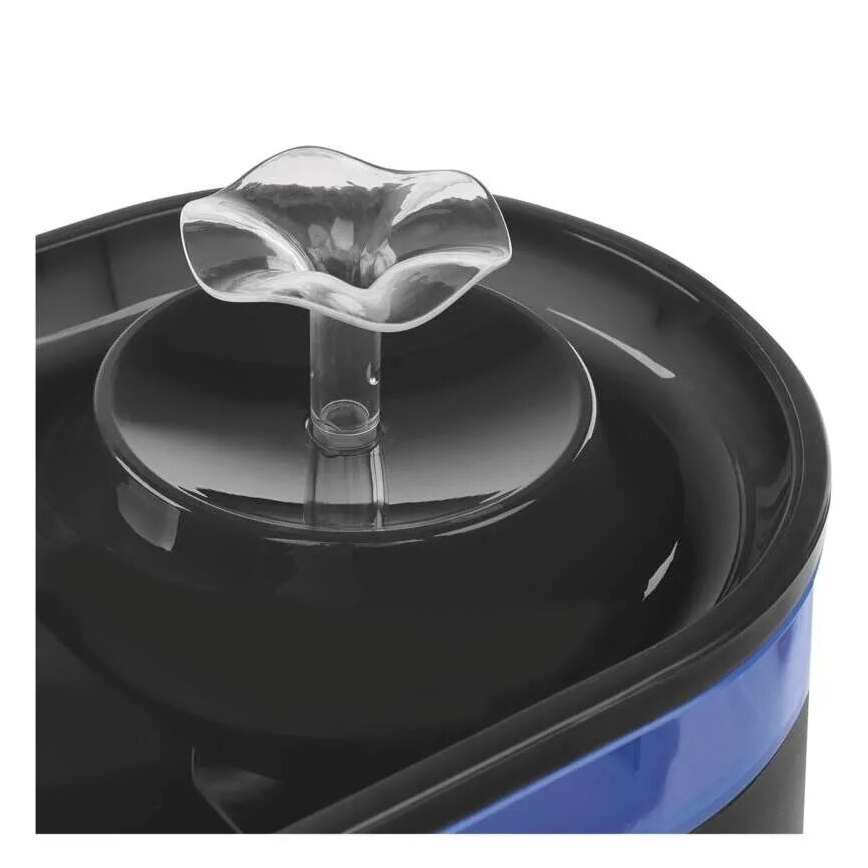 Fontaine à eau pour animaux 2,6 l/5V gris
