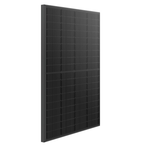 Fotovoltaïsch zonnepaneel Leapton 400Wp volledig zwart IP68 Half Cut