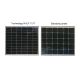 Fotovoltaïsch zonnepaneel Leapton 400Wp volledig zwart IP68 Half Cut