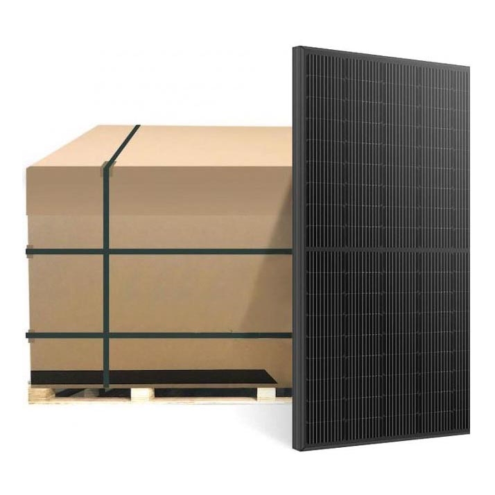 Fotovoltaïsch zonnepaneel Leapton 400Wp volledig zwart IP68 Half Cut - pallet 36 stuks