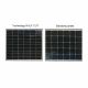 Fotovoltaïsch zonnepaneel LEAPTON 410Wp zwart frame IP68 Half Cut