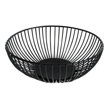 Fruitschaal KITCHISIMO Ø 18 cm zwart