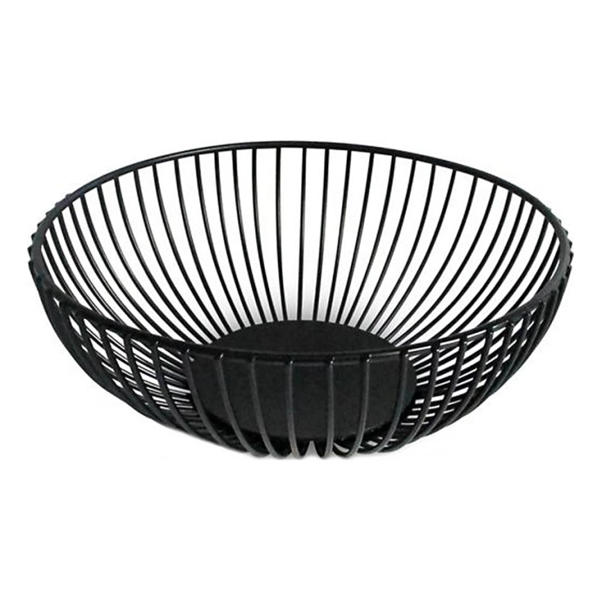 Fruitschaal KITCHISIMO Ø 18 cm zwart