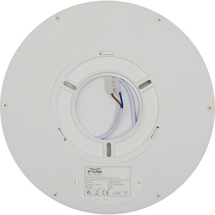 Fulgur 41810 - LED Plafondlamp NOMY LED/18W/230V 3000/4000/6000K IP40 diameter 23 cm wit