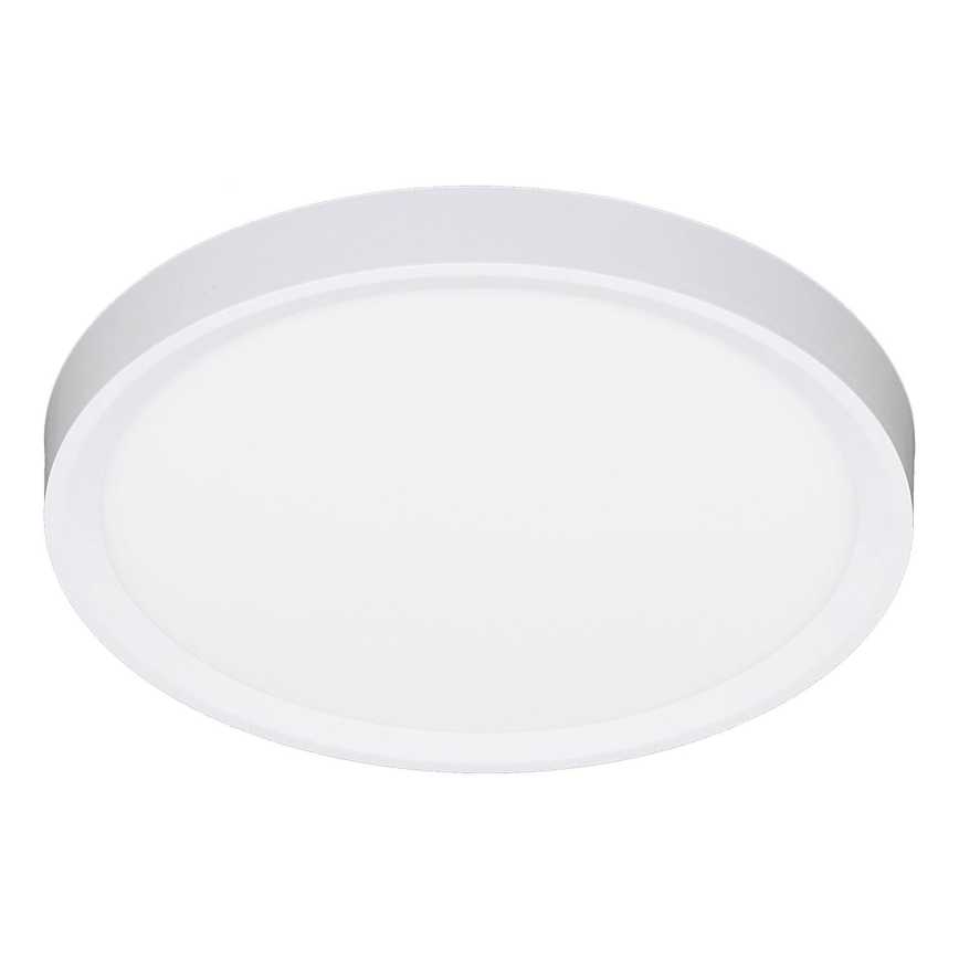 Fulgur 41810 - Plafonnier NOMY LED/18W/230V 3000/4000/6000K IP40 d. 23 cm blanc