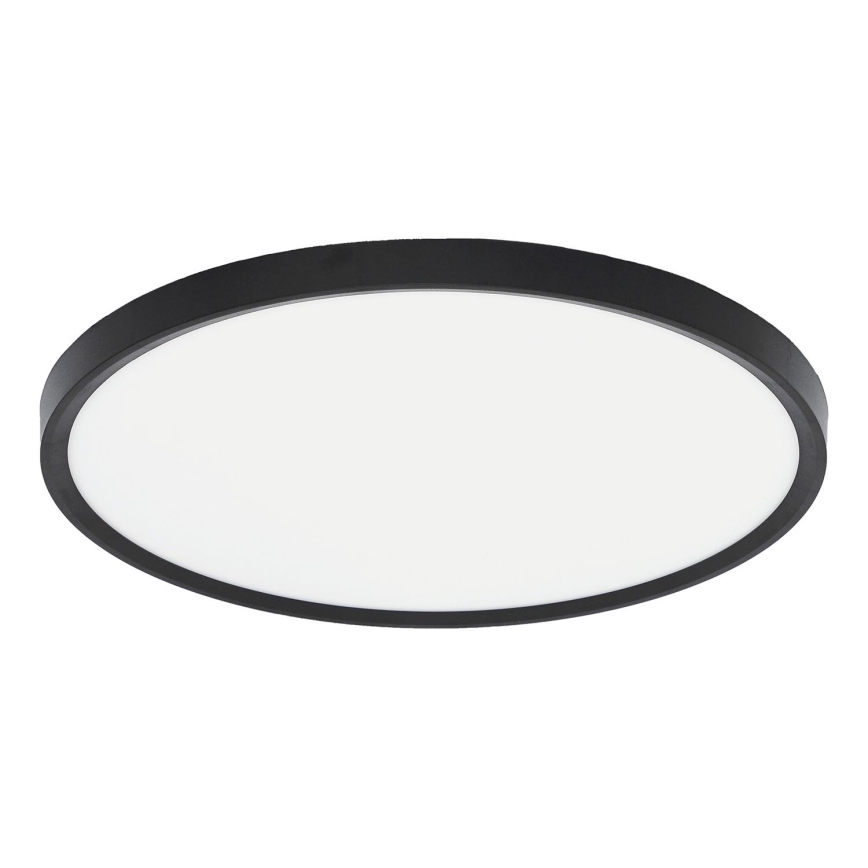 Fulgur 41813 - LED Plafondlamp NOMY LED/32W/230V 3000/4000/6000K IP40 diameter 40 cm zwart