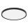 Fulgur 41813 - LED Plafondlamp NOMY LED/32W/230V 3000/4000/6000K IP40 diameter 40 cm zwart