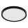 Fulgur 42362 - LED Plafondlamp NOMY LED/24W/230V 3000/4000/6000K IP40 diameter 30 cm zwart