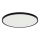 Fulgur 42366 - Plafonnier NOMY LED/50W/230V 3000/4000/6000K IP40 d. 60 cm noir
