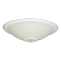 Fulgur s-22941 - Plafondlamp met bewegings- en schemersensor DARINA 2xE27/40W/230V Ø 30 cm wit