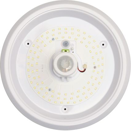 Fulgur s-39669 - Plafonnier LED avec détecteur de mouvement et capteur crépusculaire DARINA LED/16W/230V Ø 29 cm