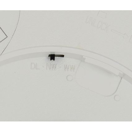 Fulgur s-42586 - LED Plafondlamp met bewegingssensor NOMY-S LED24W/230V 3000/4000/6000K IP40 diameter 30 cm wit