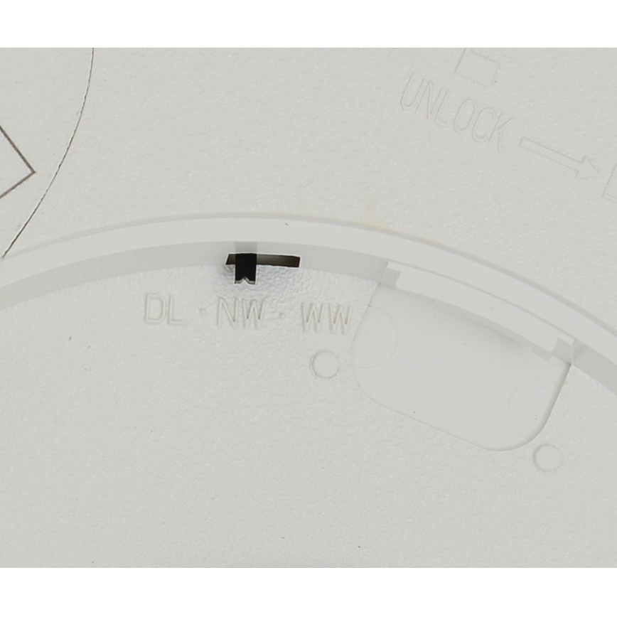 Fulgur s-42586 - LED Plafondlamp met bewegingssensor NOMY-S LED24W/230V 3000/4000/6000K IP40 diameter 30 cm wit