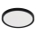 Fulgur s-42587 - LED Plafondlamp met bewegingssensor NOMY-S LED/24W/230V 3000/4000/6000K IP40 diameter 30 cm zwart