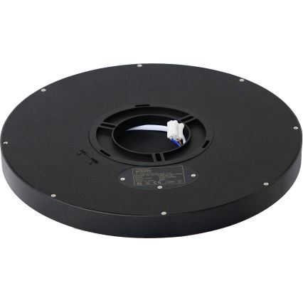 Fulgur s-42587 - LED Plafondlamp met bewegingssensor NOMY-S LED/24W/230V 3000/4000/6000K IP40 diameter 30 cm zwart