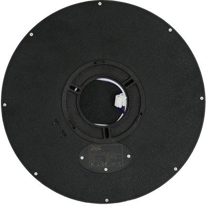 Fulgur s-42587 - LED Plafondlamp met bewegingssensor NOMY-S LED/24W/230V 3000/4000/6000K IP40 diameter 30 cm zwart