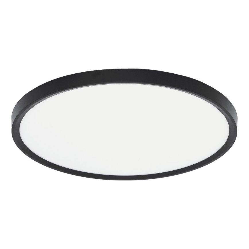 Fulgur s-42589 - LED Plafondlamp met bewegingssensor NOMY-S LED/32W/230V 3000/4000/6000K IP40 diameter 40 cm zwart