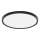 Fulgur s-42589 - LED Plafondlamp met bewegingssensor NOMY-S LED/32W/230V 3000/4000/6000K IP40 diameter 40 cm zwart
