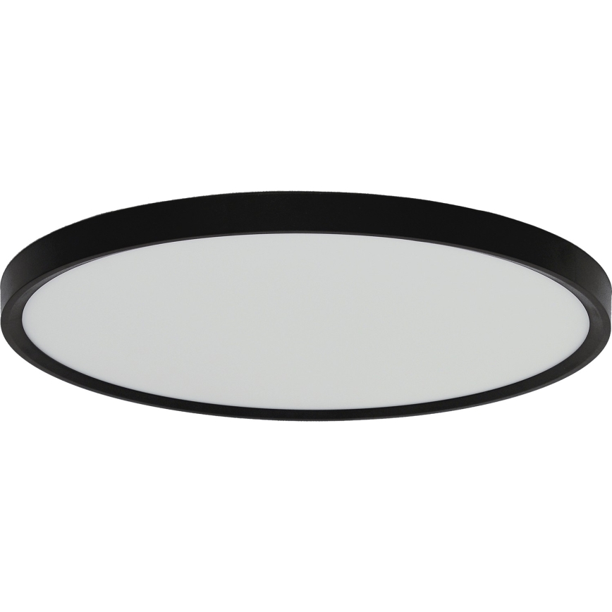 Fulgur s-42589 - LED Plafondlamp met bewegingssensor NOMY-S LED/32W/230V 3000/4000/6000K IP40 diameter 40 cm zwart