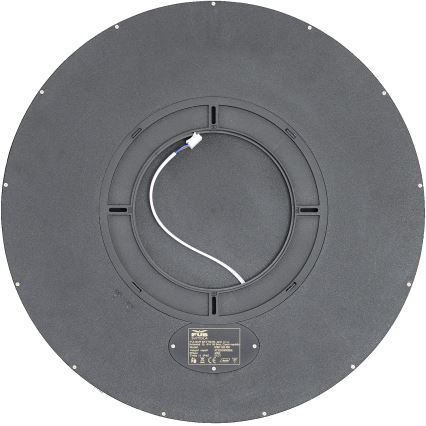 Fulgur s-42591 - LED Plafondlamp met bewegingssensor NOMY-S LED/40W/230V 3000/4000/6000K IP40 diameter 50 cm zwart