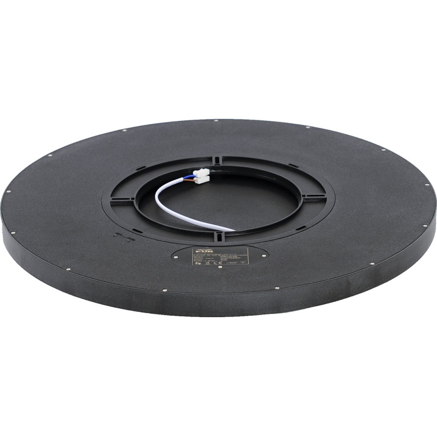 Fulgur s-43040 - Plafonnier LED dimmable NOMY-RC LED/40W/230V 3000/4000/6500K Ø 50 cm IP40 noir + télécommande