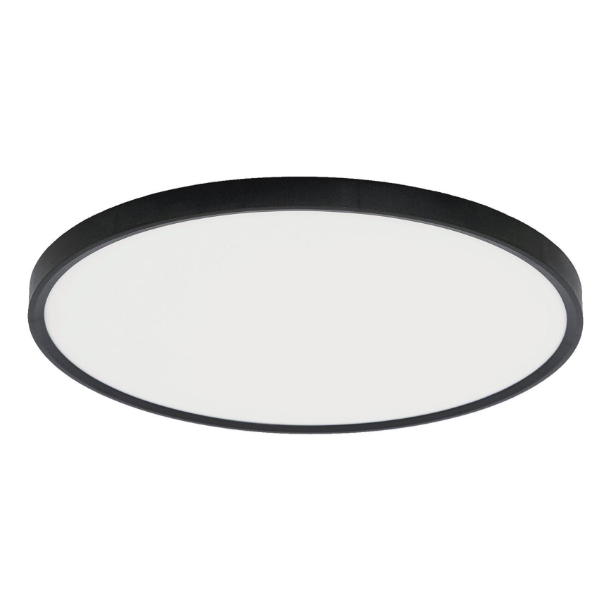 Fulgur s-43042 - Plafonnier LED dimmable NOMY-RC LED/50W/230V 3000/4000/6500K Ø 60 cm IP40 noir + télécommande