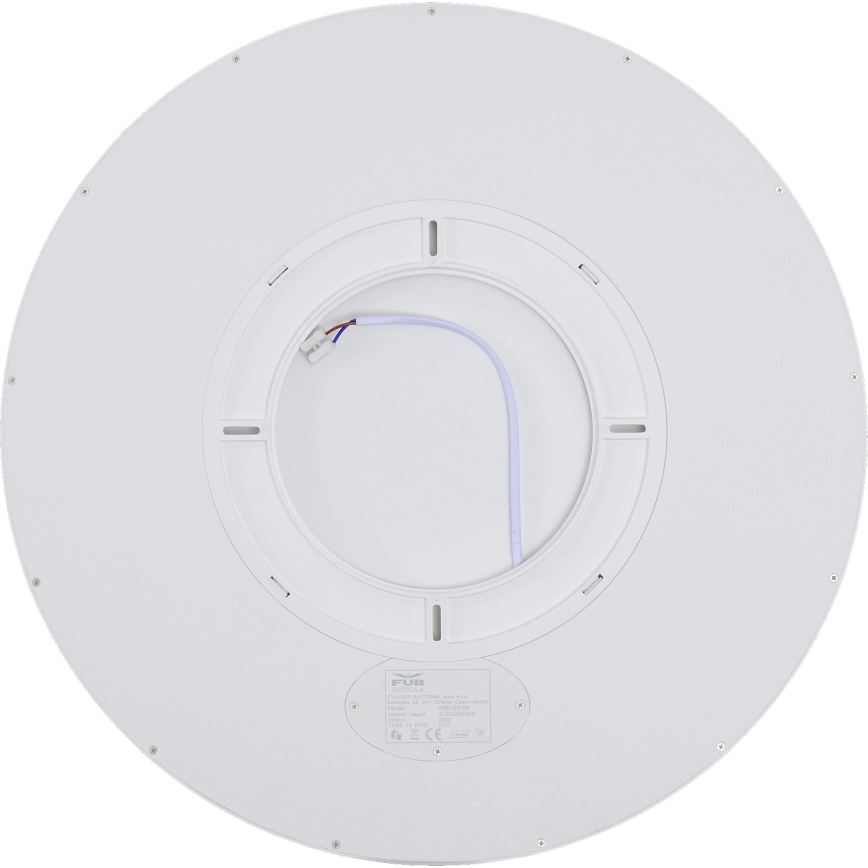 Fulgur s-43056 - Plafonnier LED dimmable NOMY LED/40W/230V 3000-6500K Ø 50 cm UGR19 IP40 Wi‑Fi blanc + télécommande
