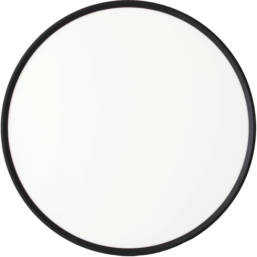 Fulgur s-43057 - Plafonnier LED dimmable NOMY LED/40W/230V 3000-6500K Ø 50 cm UGR19 IP40 Wi-Fi noir + télécommande