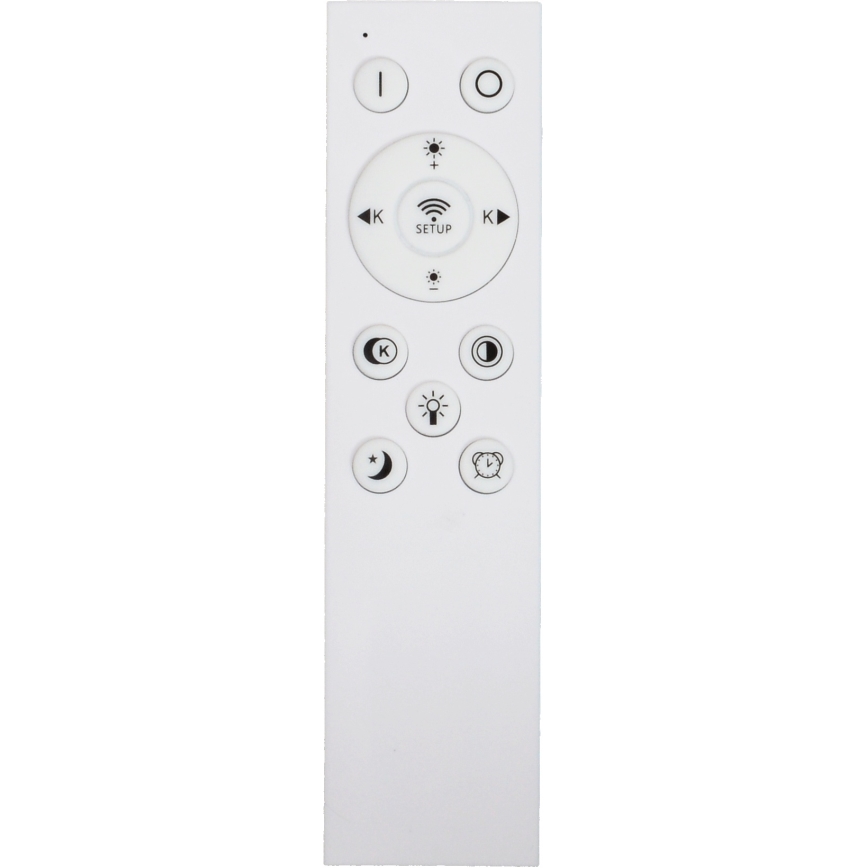 Fulgur s-43058 - Plafonnier LED dimmable NOMY LED/50W/230V 3000-6500K Ø 60 cm UGR19 IP40 Wi-Fi blanc + télécommande