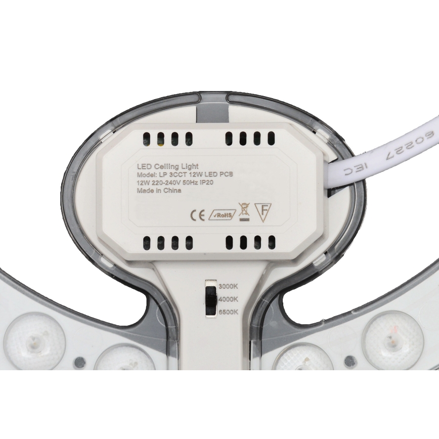 Fulgur s-43088 - magnetische LED-module LED/12W/230V 3000/4000/6500K Ø 19,3 cm