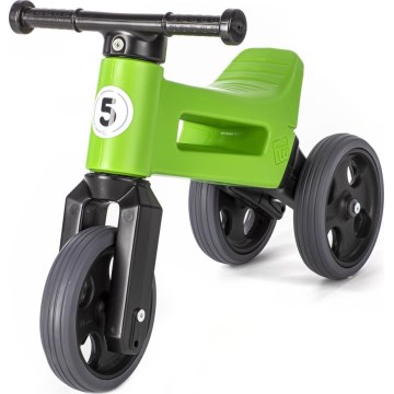 Funny Wheels - 2-in-1 loopfiets RIDER SPORT groen/zwart