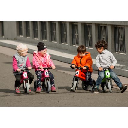 Funny Wheels - 2-in-1 loopfiets RIDER SPORT rood/zwart