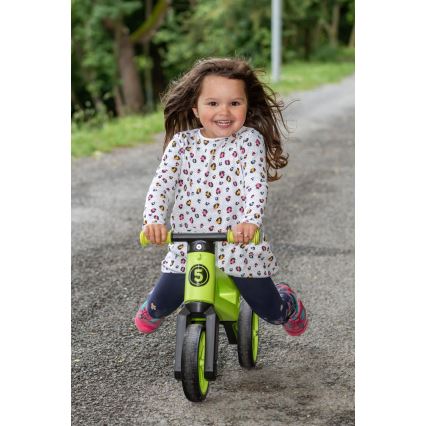 Funny Wheels - 2-in-1 loopfiets RIDER SUPER SPORT groen/zwart