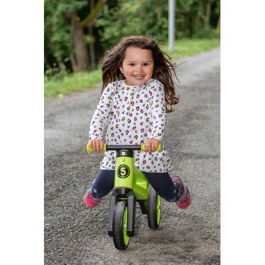 Funny Wheels - 2-in-1 loopfiets RIDER SUPER SPORT groen/zwart