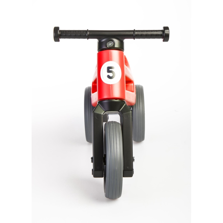 Funny Wheels - Draisienne 2 en 1 RIDER SPORT rouge/noir