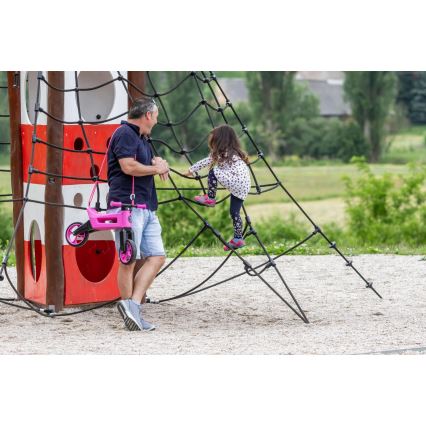 Funny Wheels - Loopfiets 2-in-1 RIDER SUPER SPORT roze/zwart
