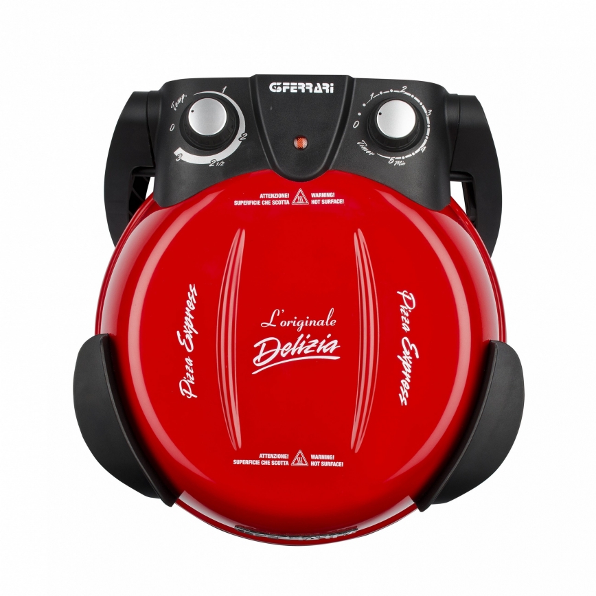 G3Ferrari G1000602 - Four à pizza DELIZIA 1200W/230V rouge