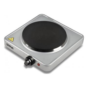 G3Ferrari G1012100 - Eenpitskookplaat CALDONE 1500W/230V, roestvrij staal