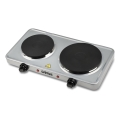 G3Ferrari G10122 - Roestvrijstalen tweepits kookplaat 2500 W/230 V