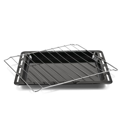 G3Ferrari G1015300 - Heteluchtoven ROSTO 1400 W/230 V 45 l RVS/zwart