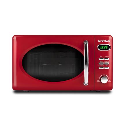 G3Ferrari G1015502 - Magnetron met grillfunctie 1150W/230V 20 l rood