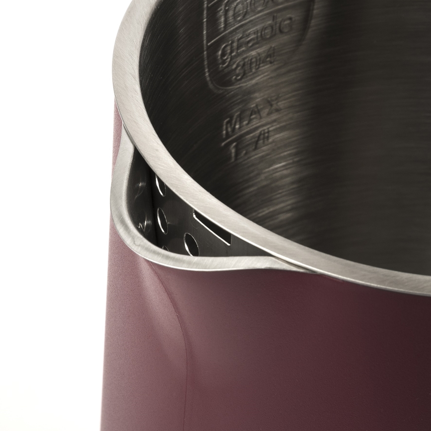 G3Ferrari G1020502 - Waterkoker 1,7 l, 2200 W/230 V, rood