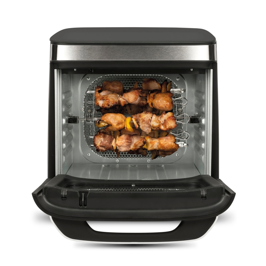 G3Ferrari G1021900 - Airfryer FRIGGISANO 1800W/230V 13 l roestvrij staal/zwart