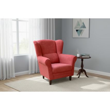 GALA wingbackfauteuil, rood