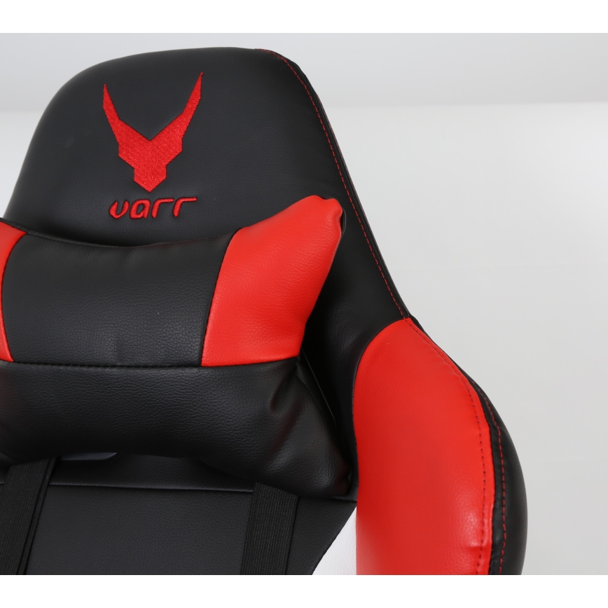 Gaming Stoel VARR Silverstone zwart/rood