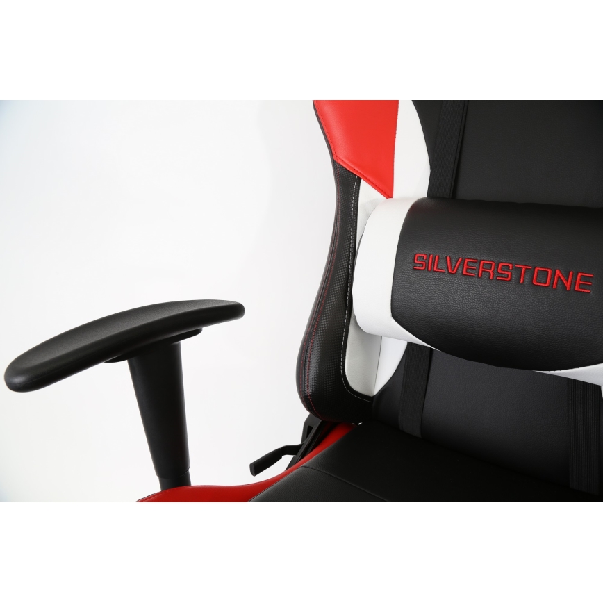 Gaming Stoel VARR Silverstone zwart/rood