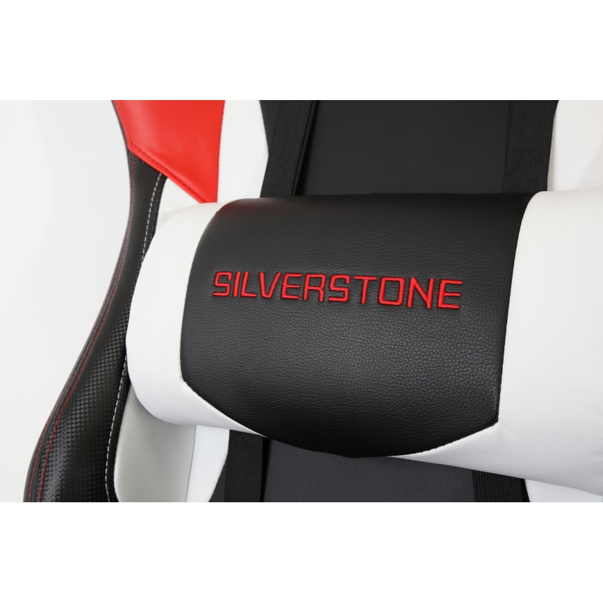 Gaming Stoel VARR Silverstone zwart/rood