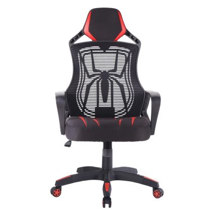 Gaming Stoel VARR Spider zwart/rood